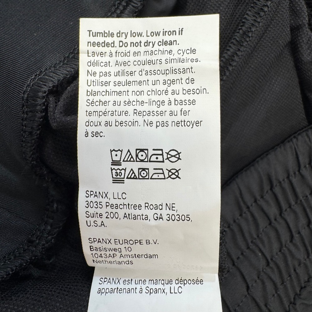 NEW Spanx On The Move Slim Pant Womens L Very Black High Rise Trousers 51082R - Picture 8 of 14